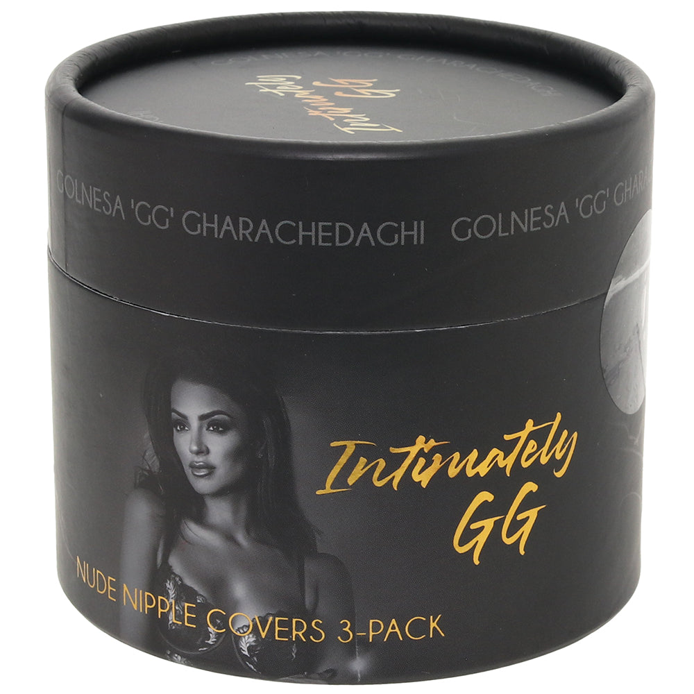 Intimately GG 3 Pack Nipple Covers in Light - Tophatter's Adult Sex Toys Online Bondage and Fetish > Pleasure Masks and Dress Up Play - Tophatter Daily Deals