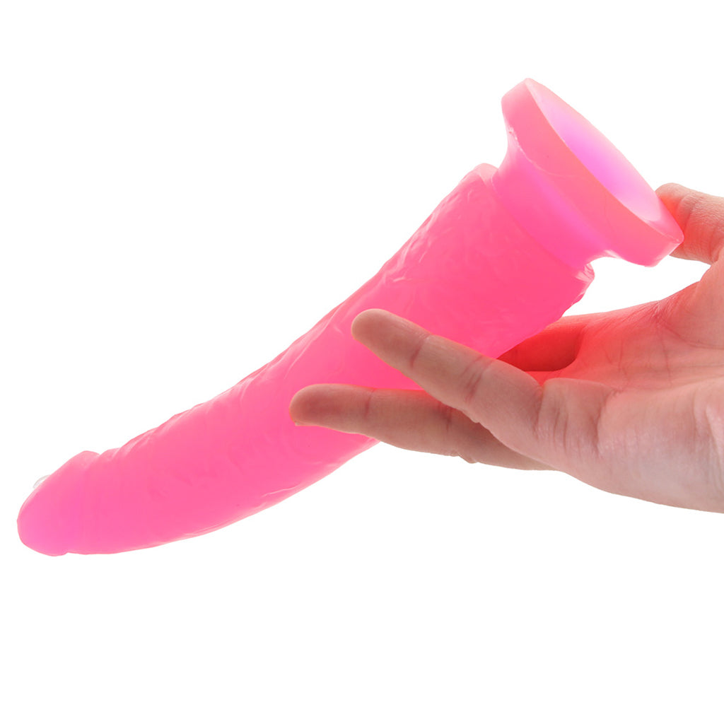 Basix Slim 7 Inch Dildo in Pink - Tophatter's Adult Products Dildo Sex Toys > Realistic Dildos - Tophatter Daily Deals