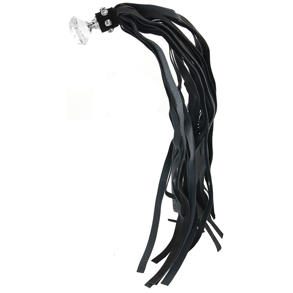 Ouch! Diamond Studded Flogger Bondage and Fetish > Whips and Crops - Tophatter Daily Deals