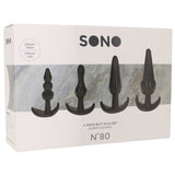 No.80 4-Piece Butt Plug Set - Tophatter's Adult Products Anal Sex Toys > Butt Plugs - Tophatter Daily Deals