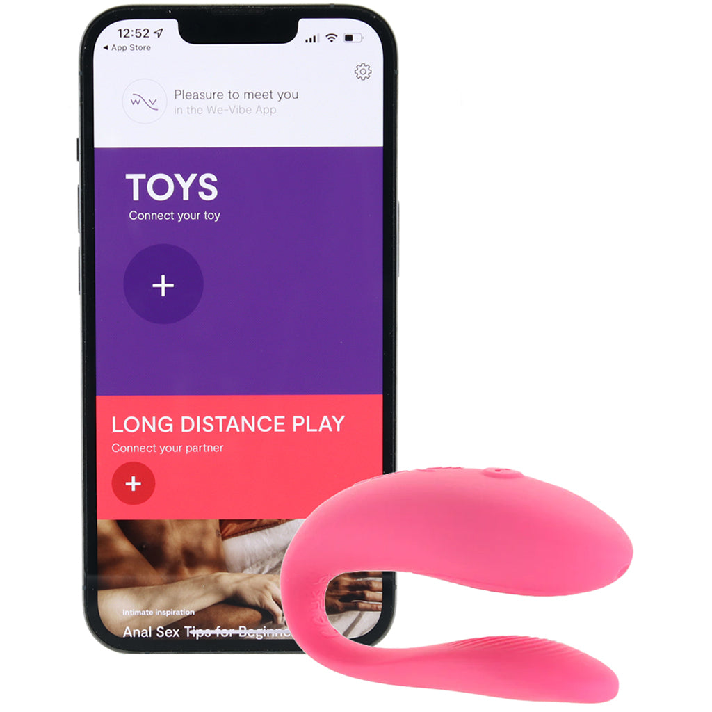 We-Vibe Sync Lite Couple's Vibe in Pink Vibrators > G-Spot Vibrators - Tophatter Daily Deals