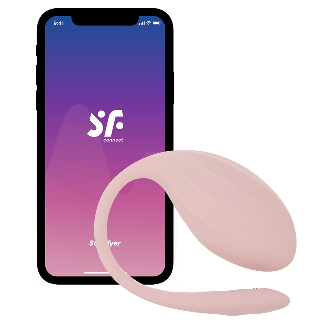 Satisfyer Ribbed Petal Wearable Vibe in Rose Vibrators > Wearable & Panty Vibrators - Tophatter Daily Deals