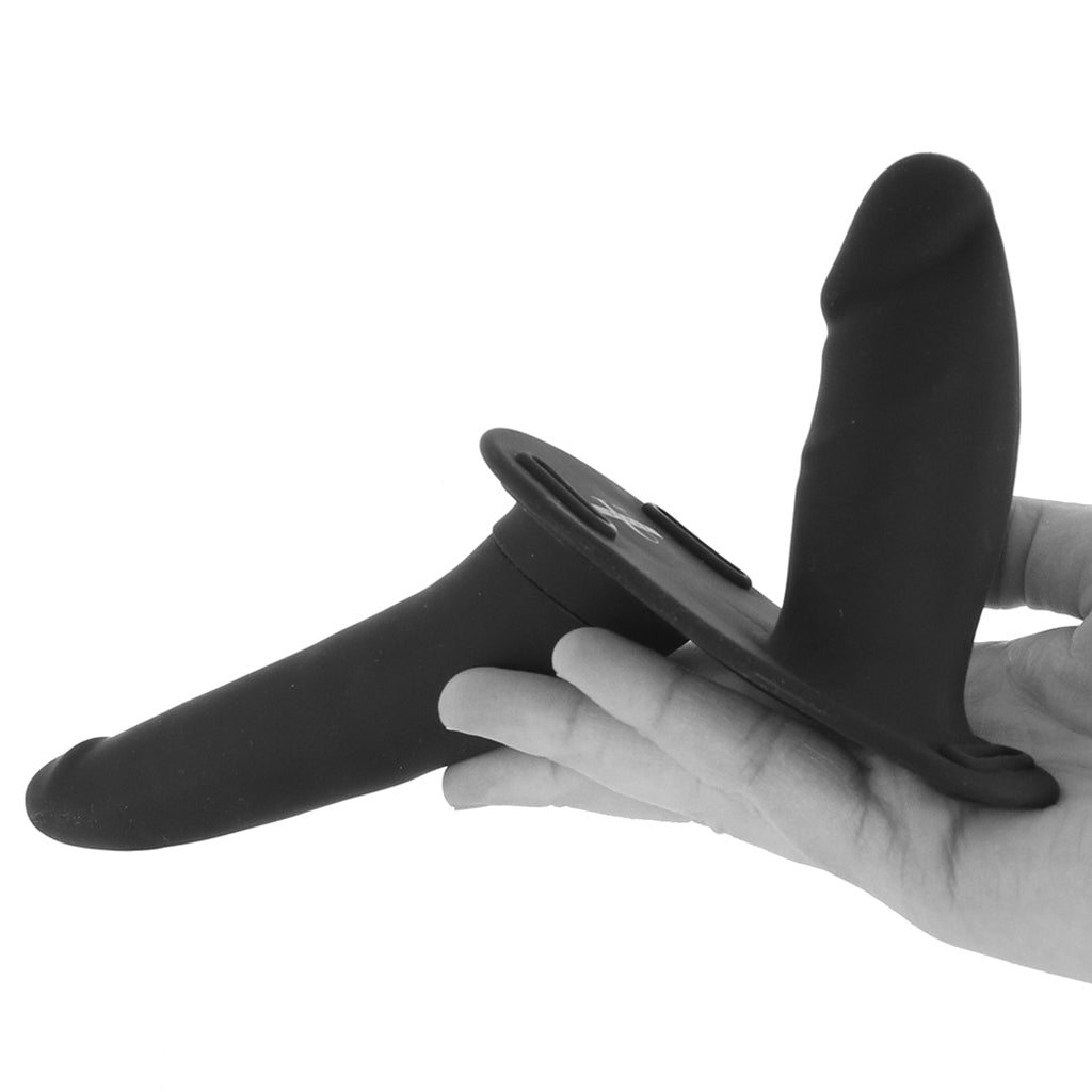 Strap U Power Pegger Beginner Vibrating Dildo & Harness - Tophatter's Vibrator Deals Online Dildo Sex Toys > Strap-On and Harnesses - Tophatter Daily Deals