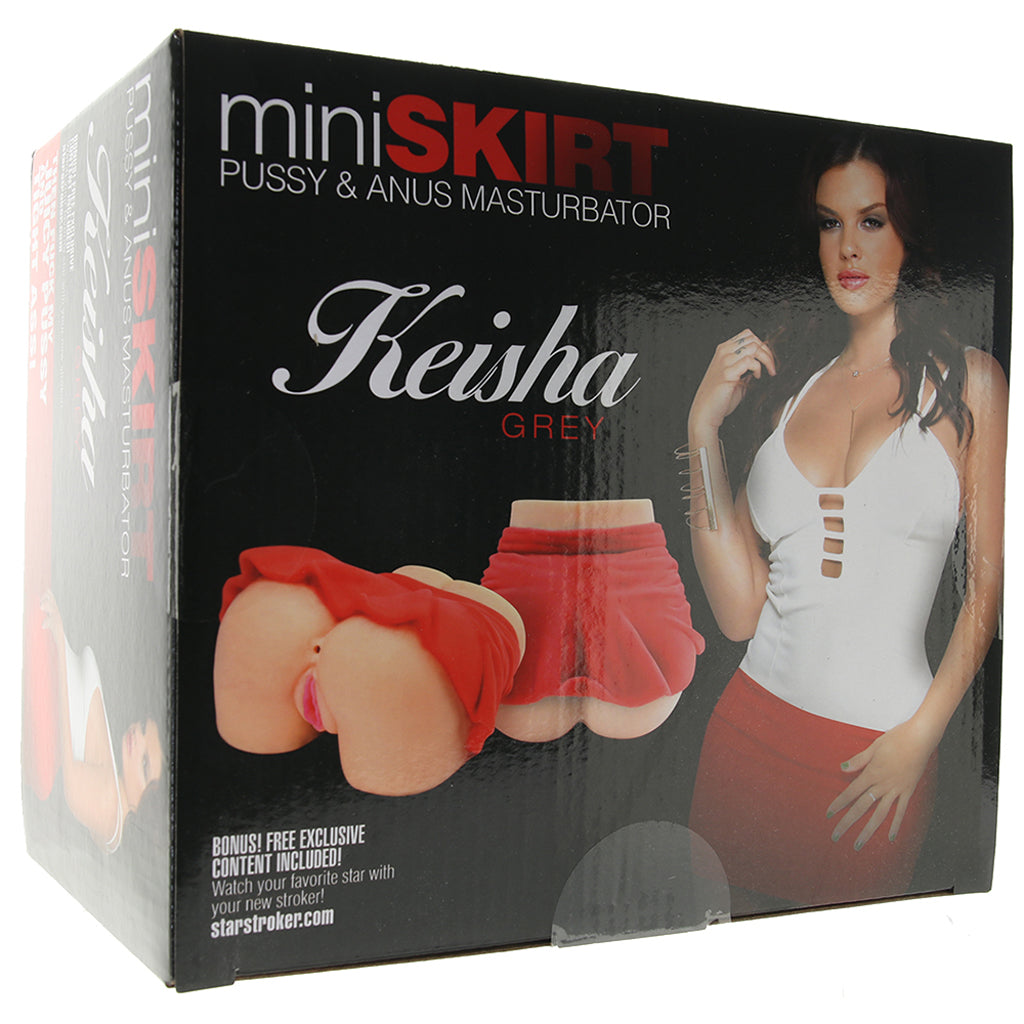Keisha Grey Mini Skirt Pussy & Anus Masturbator Male Masturbators > Porn Stars - Tophatter Daily Deals