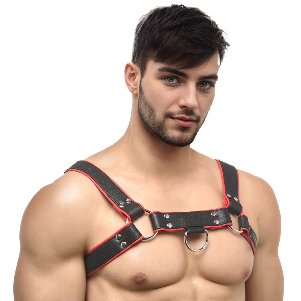 Strict Leather English Bulldog Harness Bondage and Fetish > Men's Bondage Wear - Tophatter Daily Deals