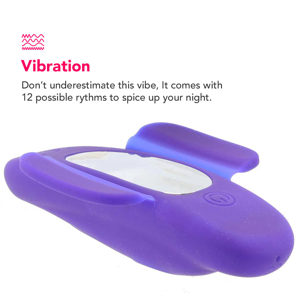 Lock-N-Play Remote Pulsating Panty Teaser Vibe Vibrators > Wearable & Panty Vibrators - Tophatter Daily Deals