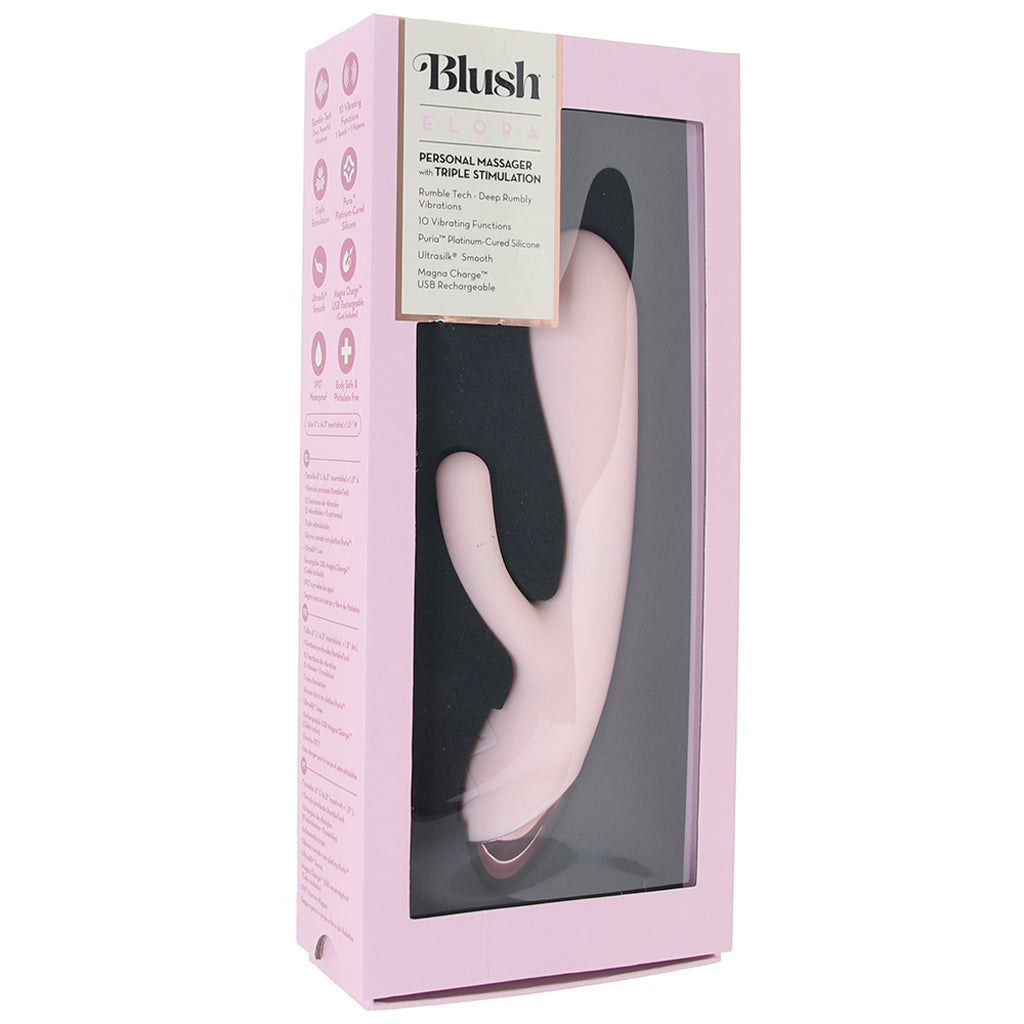 Elora Triple Stimulation Rabbit Vibe Vibrators > Rabbit Vibrators - Tophatter Daily Deals