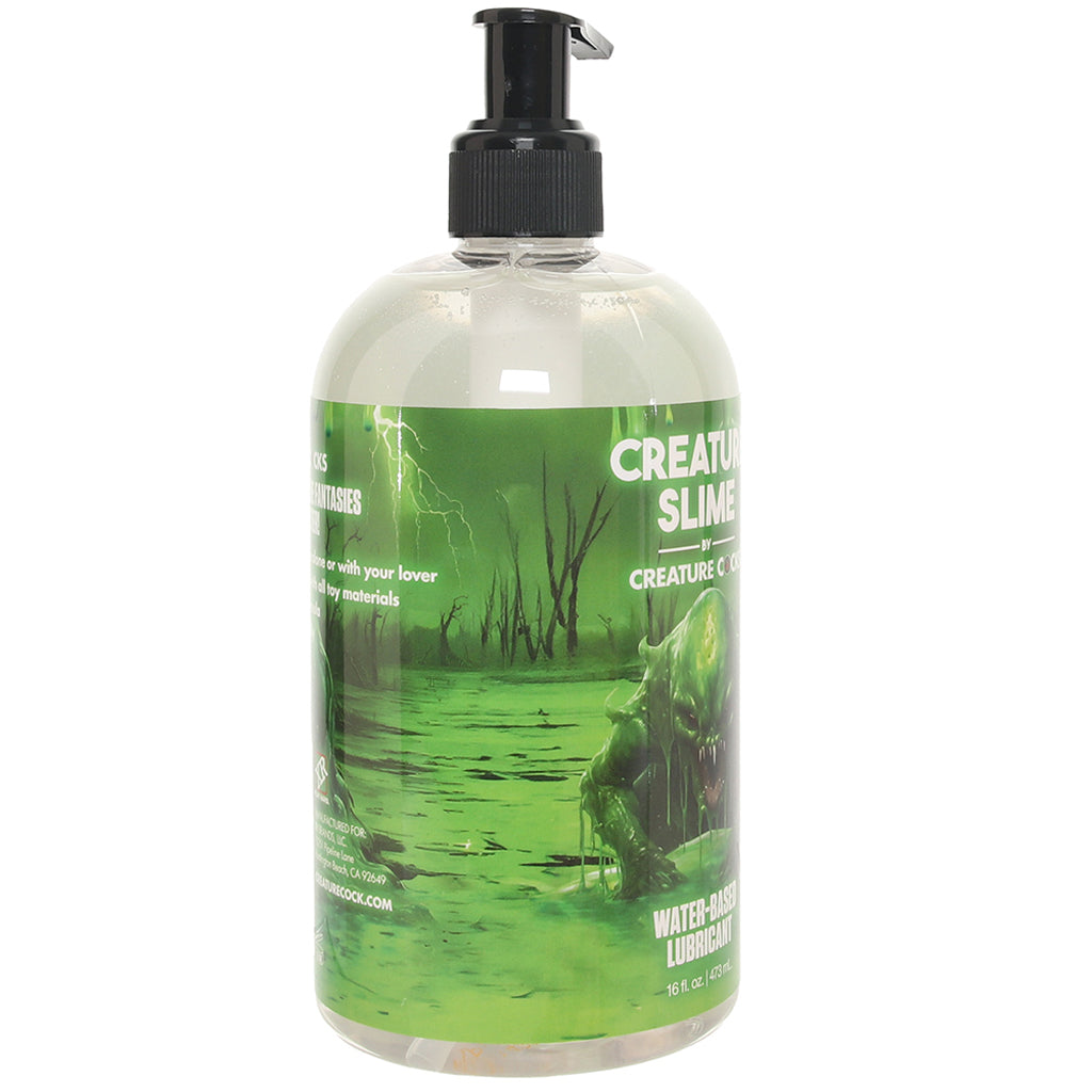 Creature Slime Water-Based Lube in 16oz/473ml Lubes and Lotions > Water Based Sex Lubes - Tophatter Daily Deals