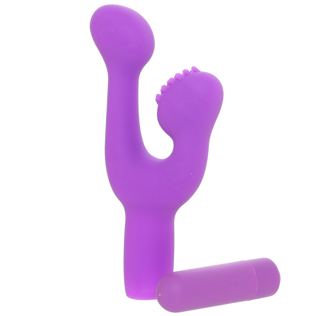 Inya Finger Fun Rechargeable Vibe in Purple Vibrators > Rabbit Vibrators - Tophatter Daily Deals