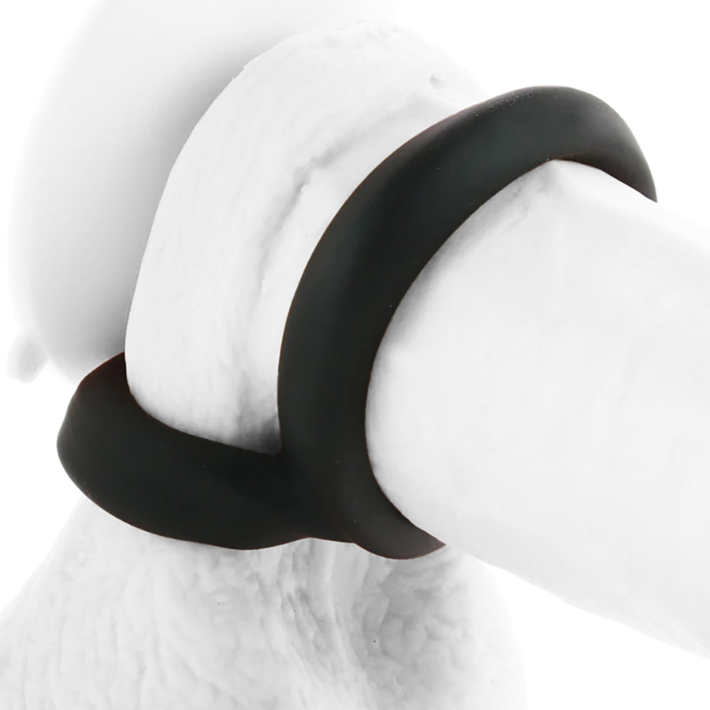 Renegade Super Stretchable Infinity Ring in Black Cock Rings - Tophatter Daily Deals