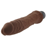 Power Cock 8 Inch Girthy Realistic Vibe in Dark Brown - Tophatter's Adult Sex Toys Online Vibrators > Realistic Vibrator Dildos - Tophatter Daily Deals