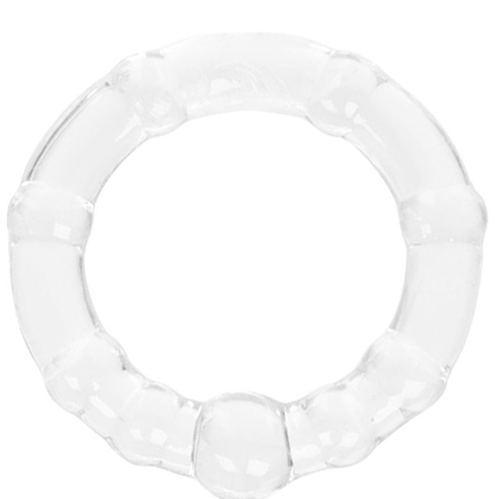 Island Rings in Clear - Tophatter's Adult Products Cock Rings - Tophatter Daily Deals
