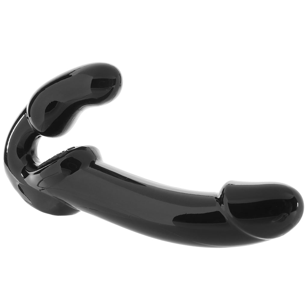 Strap U Revolver Strapless Strap-On Dildo in Black Dildo Sex Toys > Strap-On and Harnesses - Tophatter Daily Deals