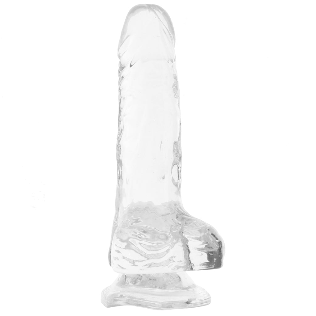 King Cock 4 Inch Ballsy Dildo in Clear - Tophatter's Adult Products Dildo Sex Toys > Realistic Dildos - Tophatter Daily Deals