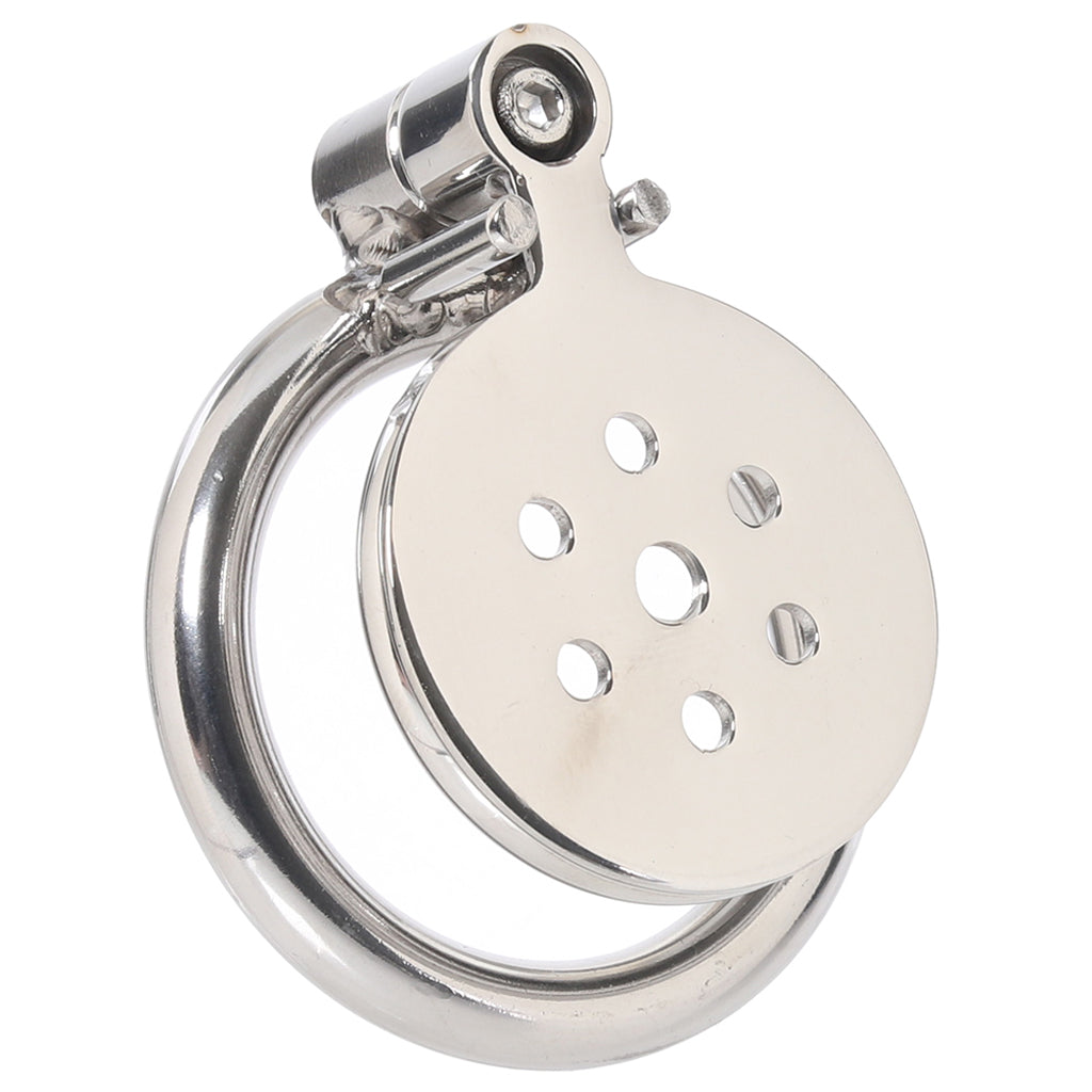 Lockmaster Flat Inverted Chastity Cage Bondage and Fetish > Cock and Ball Devices - Tophatter Daily Deals