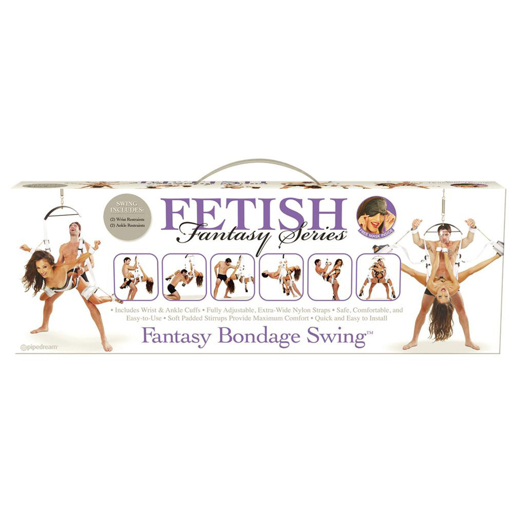 Fetish Fantasy Bondage Swing in White Bondage and Fetish > Sex Swings and Suspension - Tophatter Daily Deals