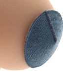 Ride 'Em Denim Round Pasties Bondage and Fetish > Pleasure Masks and Dress Up Play - Tophatter Daily Deals