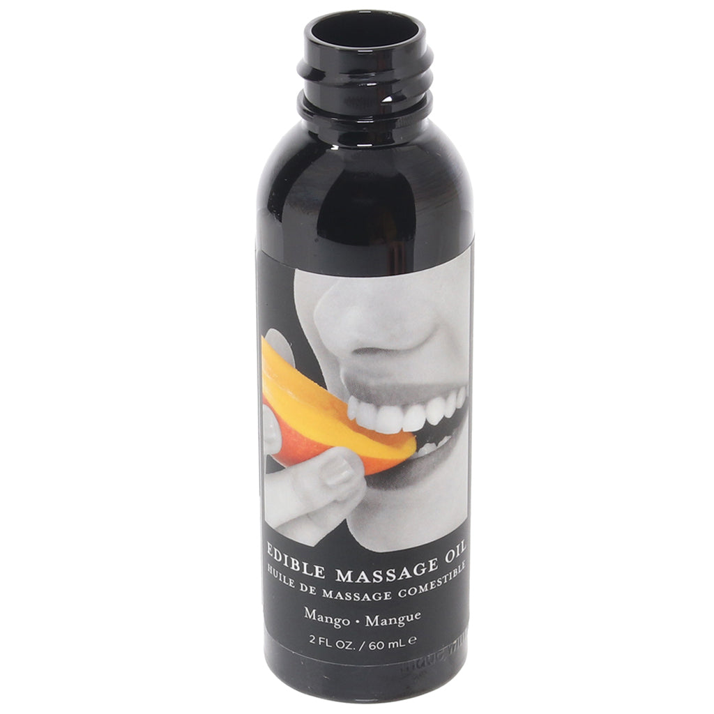 Edible Massage Oil 2oz/60ml in Mango - Tophatter's Adult Products Sensual Love > Massage - Tophatter Daily Deals