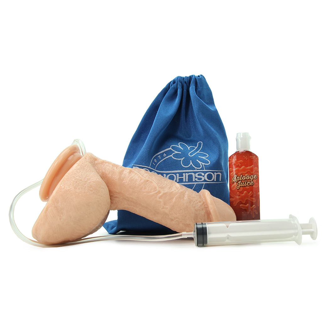 The Amazing Squirting Realistic Cock in White - Tophatter's Adult Products Dildo Sex Toys > Realistic Dildos - Tophatter Daily Deals