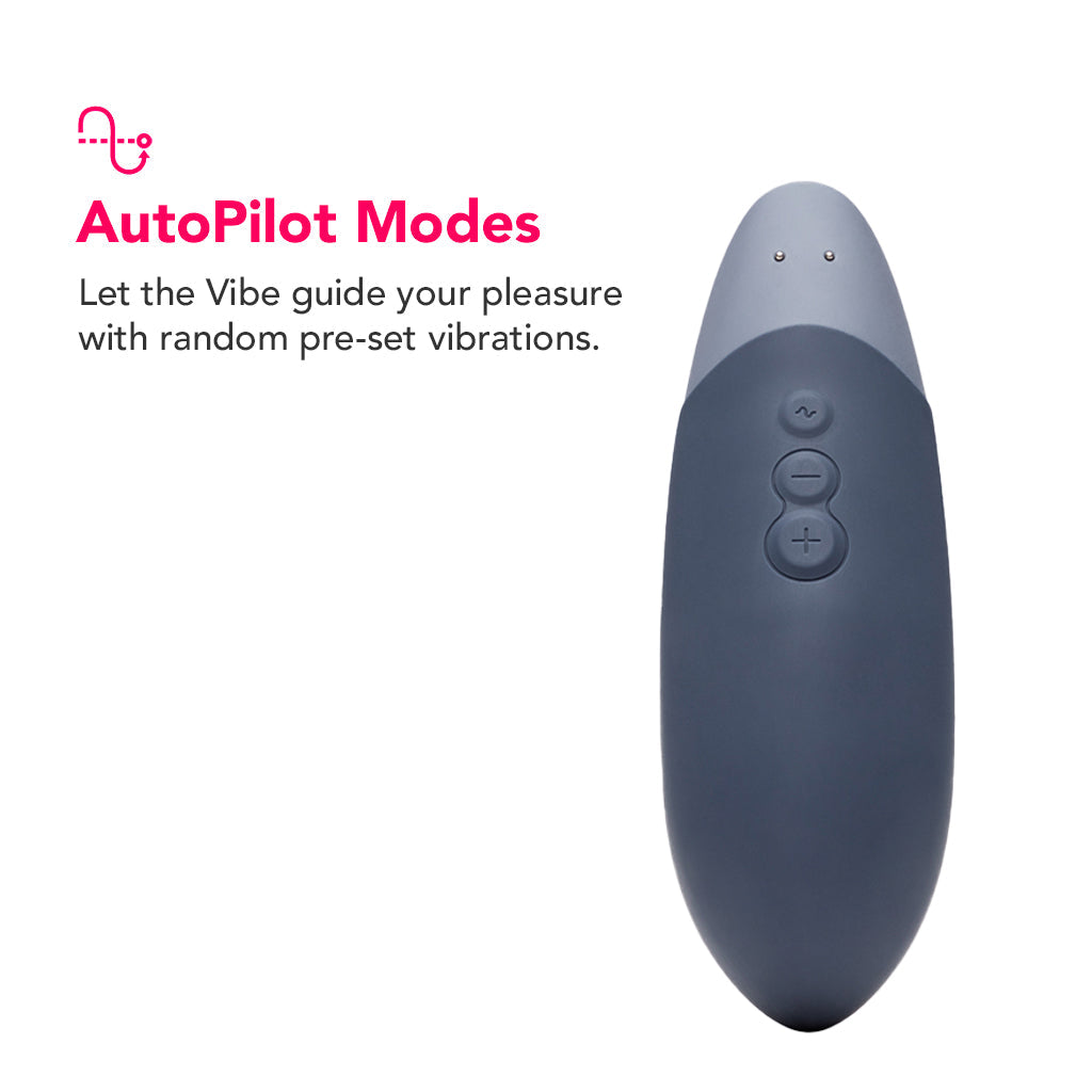 Womanizer UltraWave Lay-On Vibe in Dark Blue Vibrators > Clitoral Stimulators - Tophatter Daily Deals