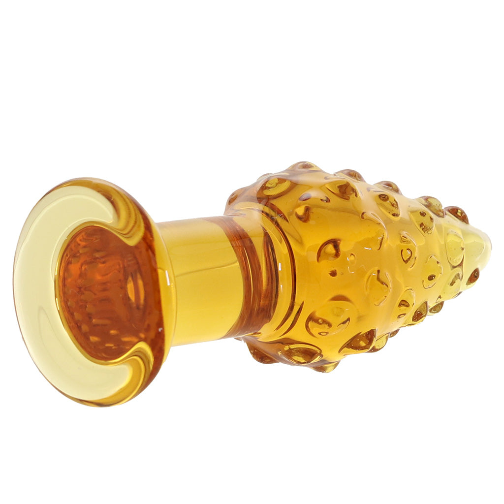 gläs Cornstar 4 Inch Glass Butt Plug Anal Sex Toys > Butt Plugs - Tophatter Daily Deals