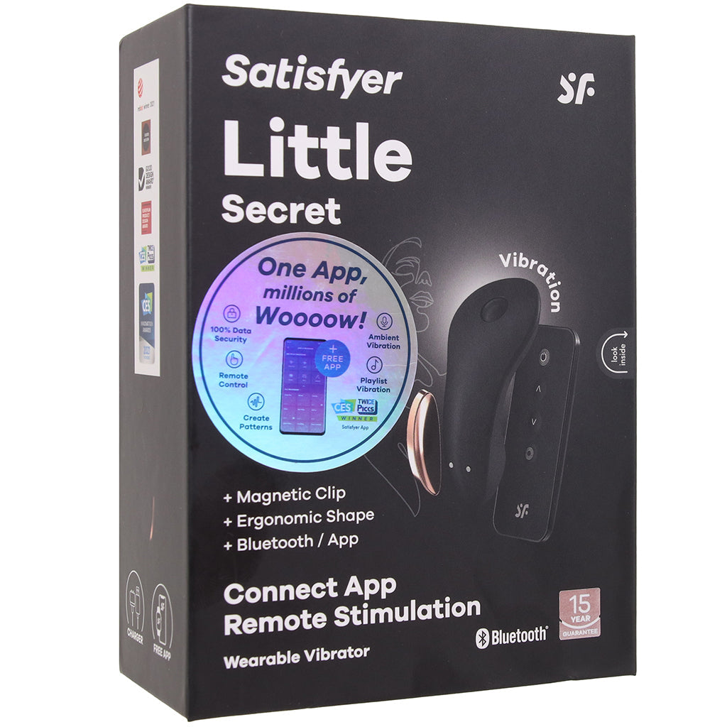 Satisfyer Little Secret Remote Panty Vibe Vibrators > Wearable & Panty Vibrators - Tophatter Daily Deals