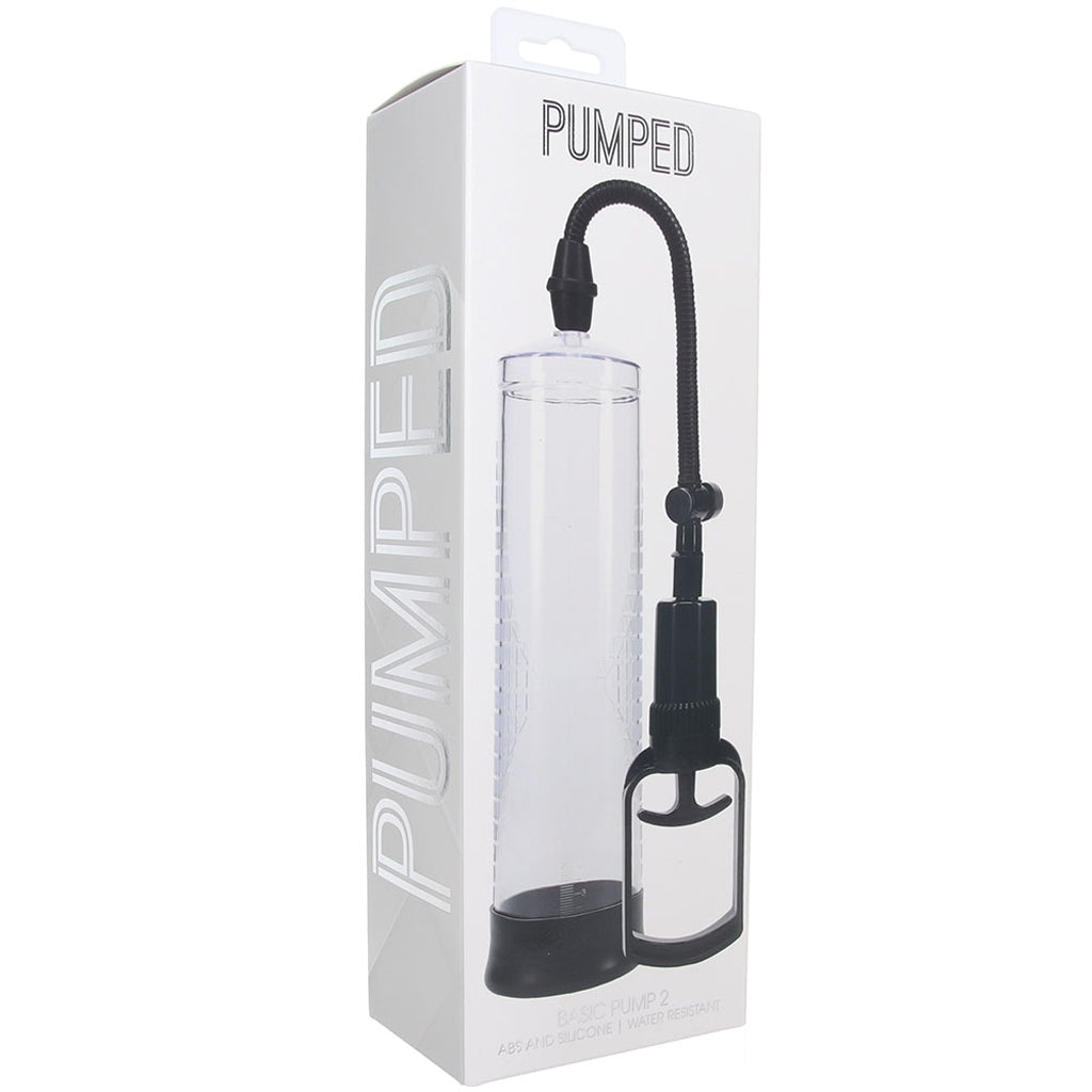 Pumped Basic Pump 2 in Clear - Tophatter's Adult Products Male Enhancement > Penis Pumps - Tophatter Daily Deals