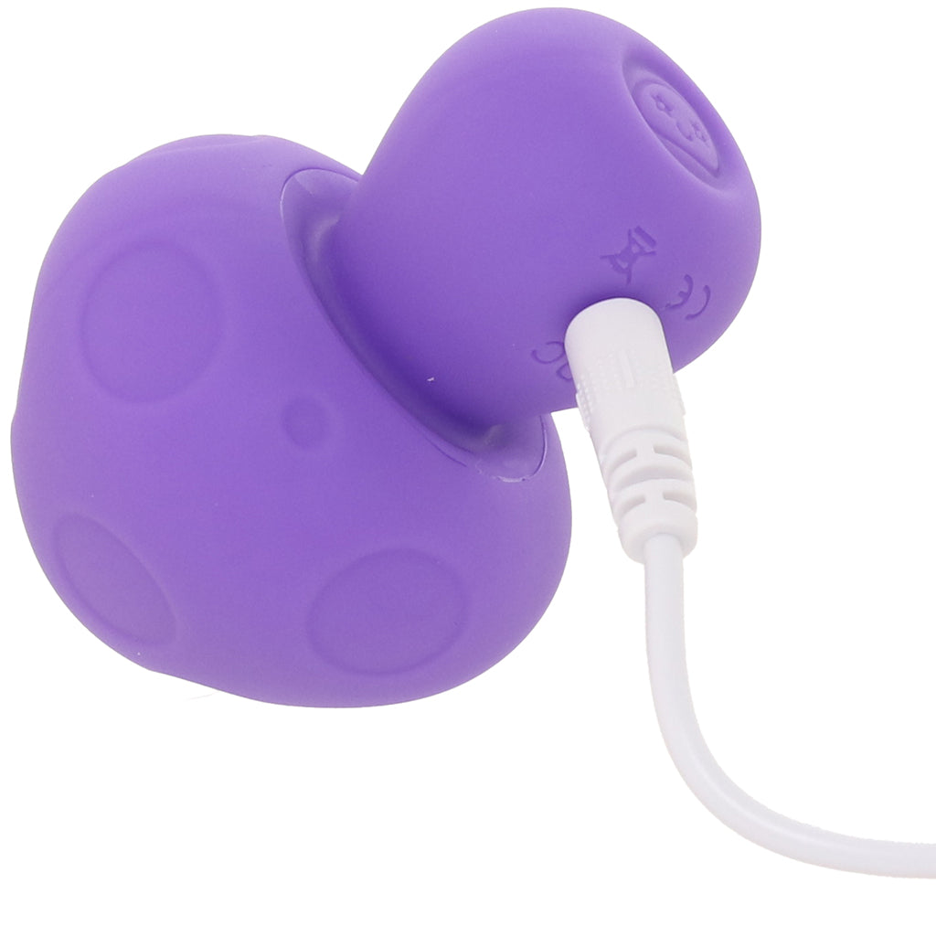 Mochi Silicone Mushroom Mini Vibe in Purple Vibrators > Clitoral Stimulators - Tophatter Daily Deals