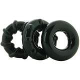 Renegade Dyno Cock Rings 3 Pack in Black Cock Rings - Tophatter Daily Deals