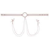 S&M Peaches 'n CreaMe Collar with Nipple Clamps Bondage and Fetish > Nipple Stimulators & Clamps - Tophatter Daily Deals