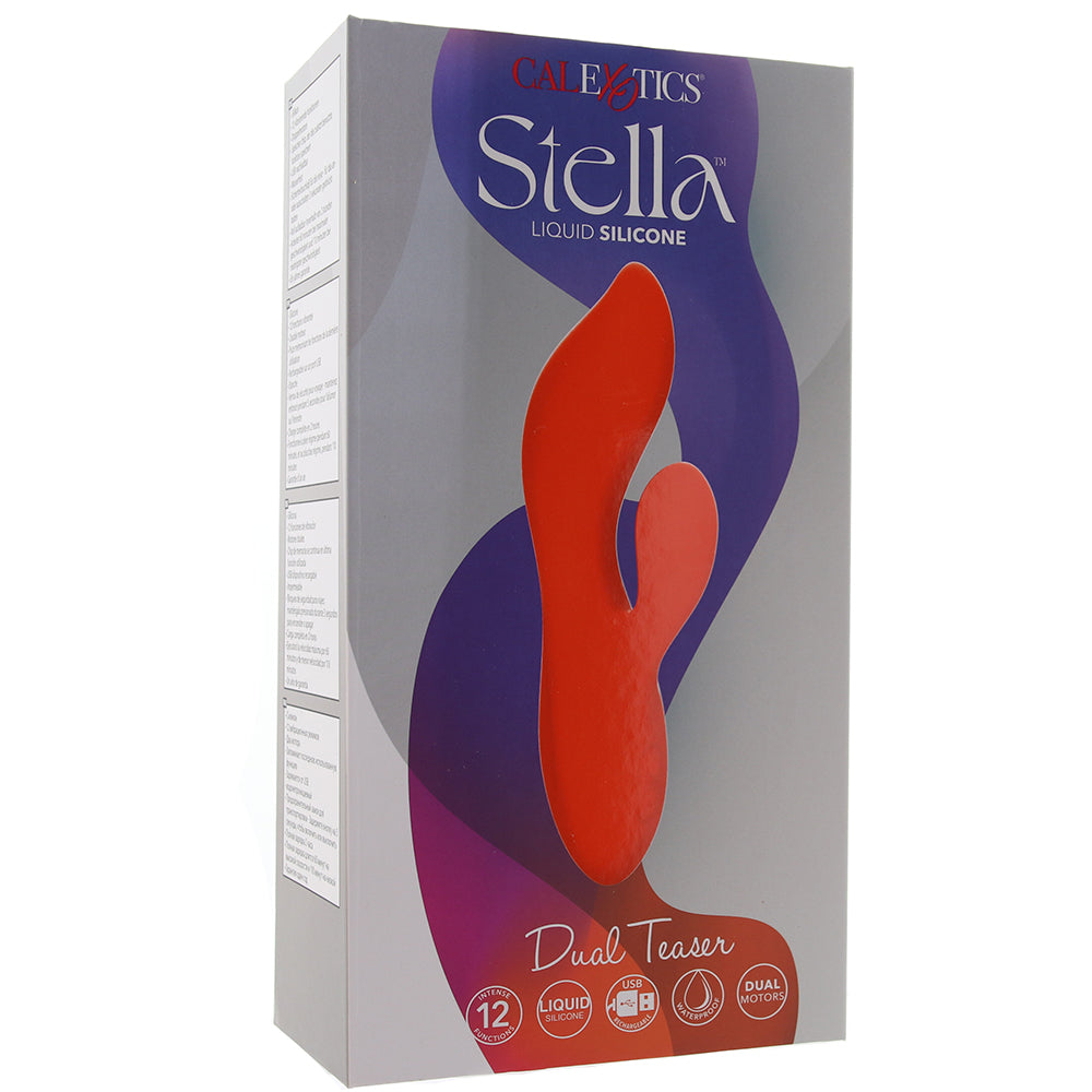 Stella Liquid Silicone Dual Teaser Vibrators > Rabbit Vibrators - Tophatter Daily Deals