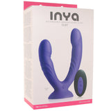 Inya Duet Vibrating Double Dildo in Purple Vibrators > Double Penetration - Tophatter Daily Deals