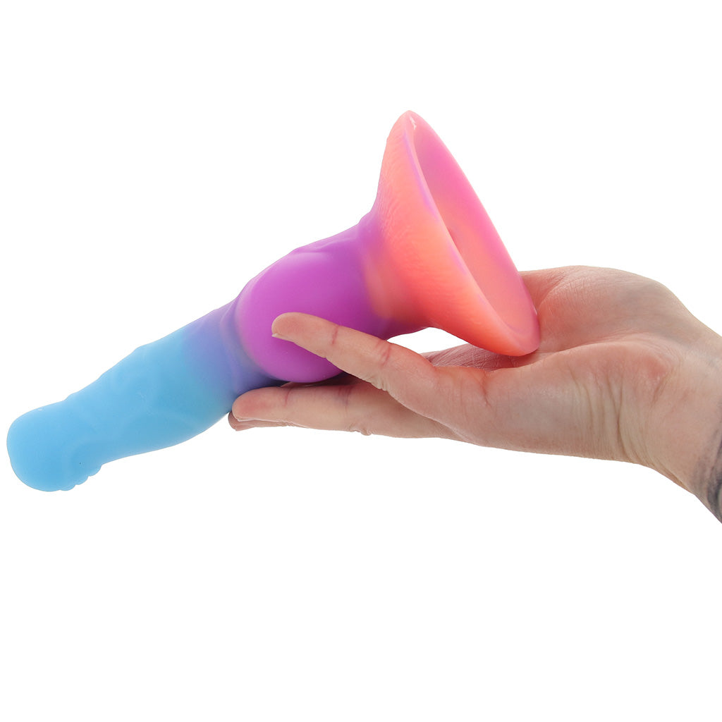Creature Cocks Astro Cock Vibrating Glow Dildo Vibrators > G-Spot Vibrators - Tophatter Daily Deals