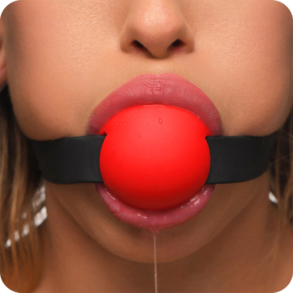 Master Series Gag Order Extreme Ball Gag Bondage and Fetish > Ball Gags & Mouth Restraints - Tophatter Daily Deals