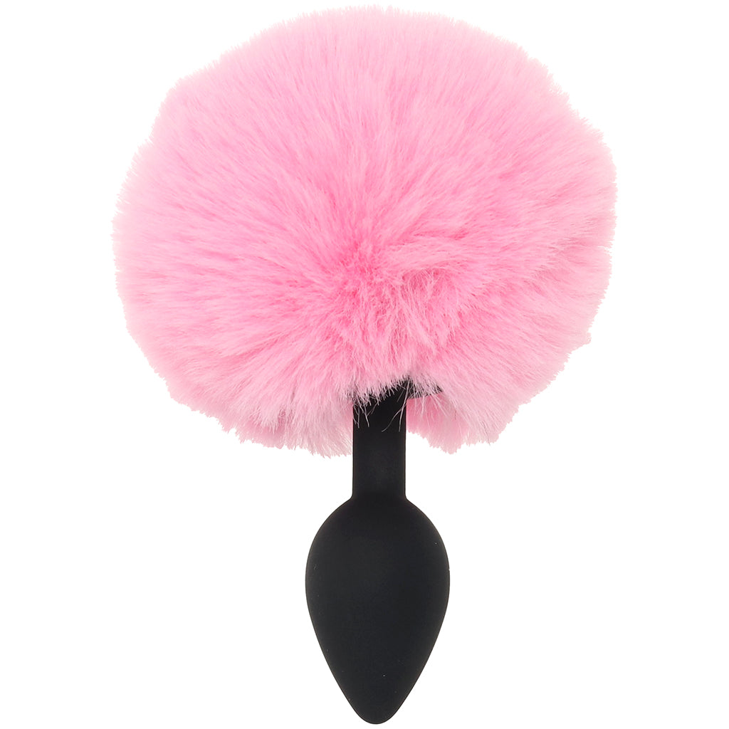 Tailz Fluffy Bunny Tail Silicone Plug in Pink Anal Sex Toys > Butt Plugs - Tophatter Daily Deals