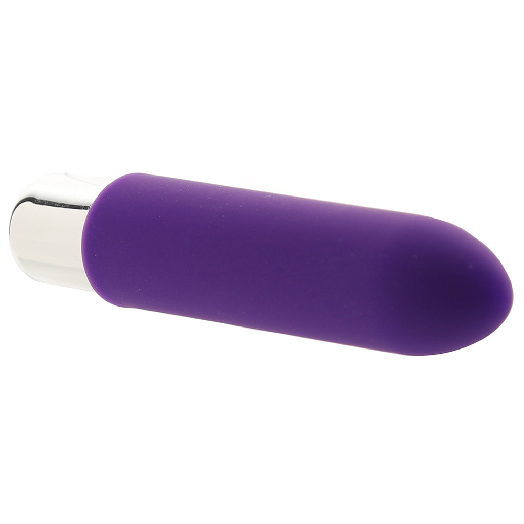 Bam Mini Rechargeable Bullet Vibe in In To You Indigo Vibrators > Bullet and Egg Vibrators - Tophatter Daily Deals
