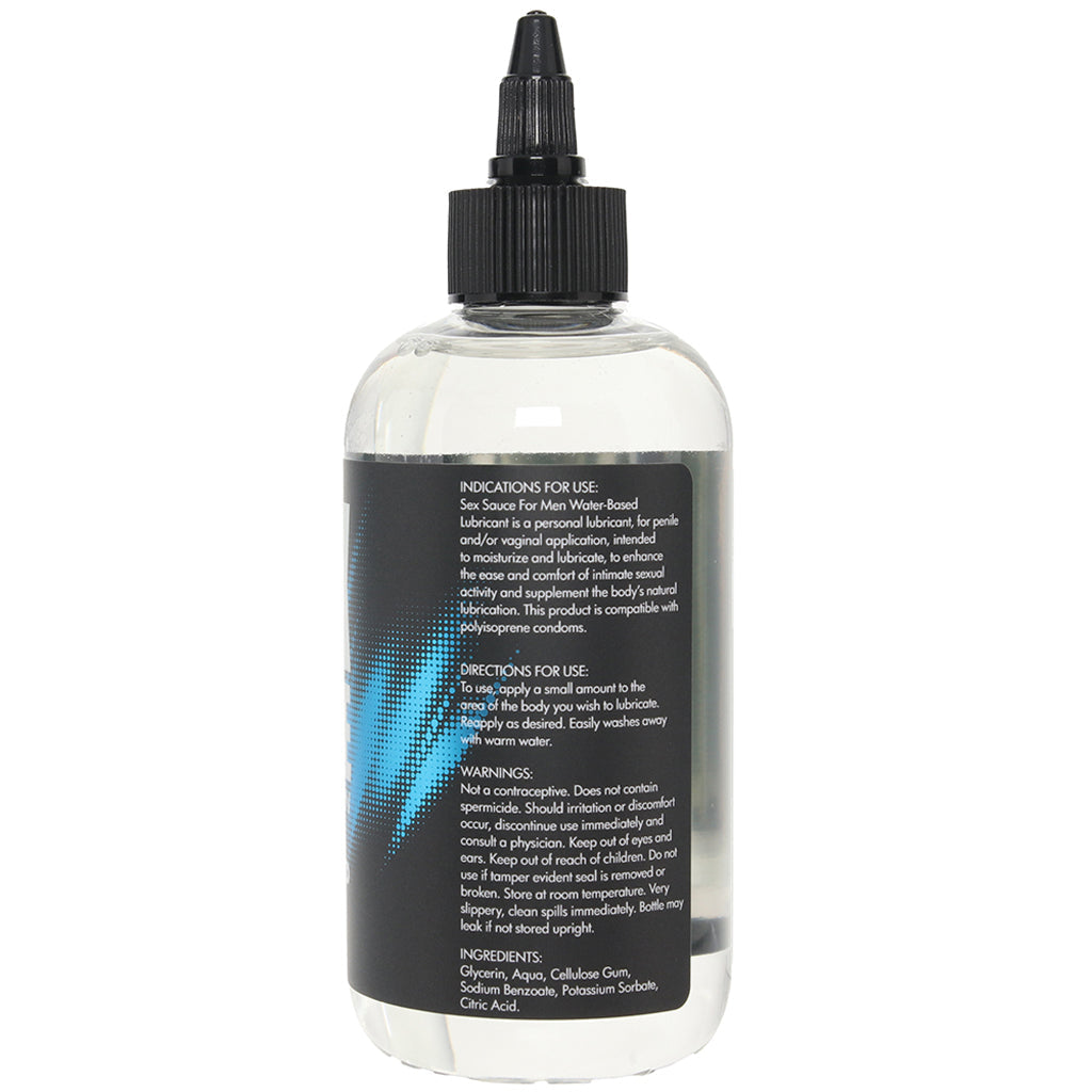 Sex Sauce For Men Water Based Lubricant in 8oz/236ml - Tophatter's Adult Sex Toys Online Lubes and Lotions > Water Based Sex Lubes - Tophatter Daily Deals