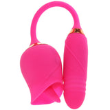 Pink Pussycat Licking Rose Vibe Vibrators > Clitoral Stimulators - Tophatter Daily Deals