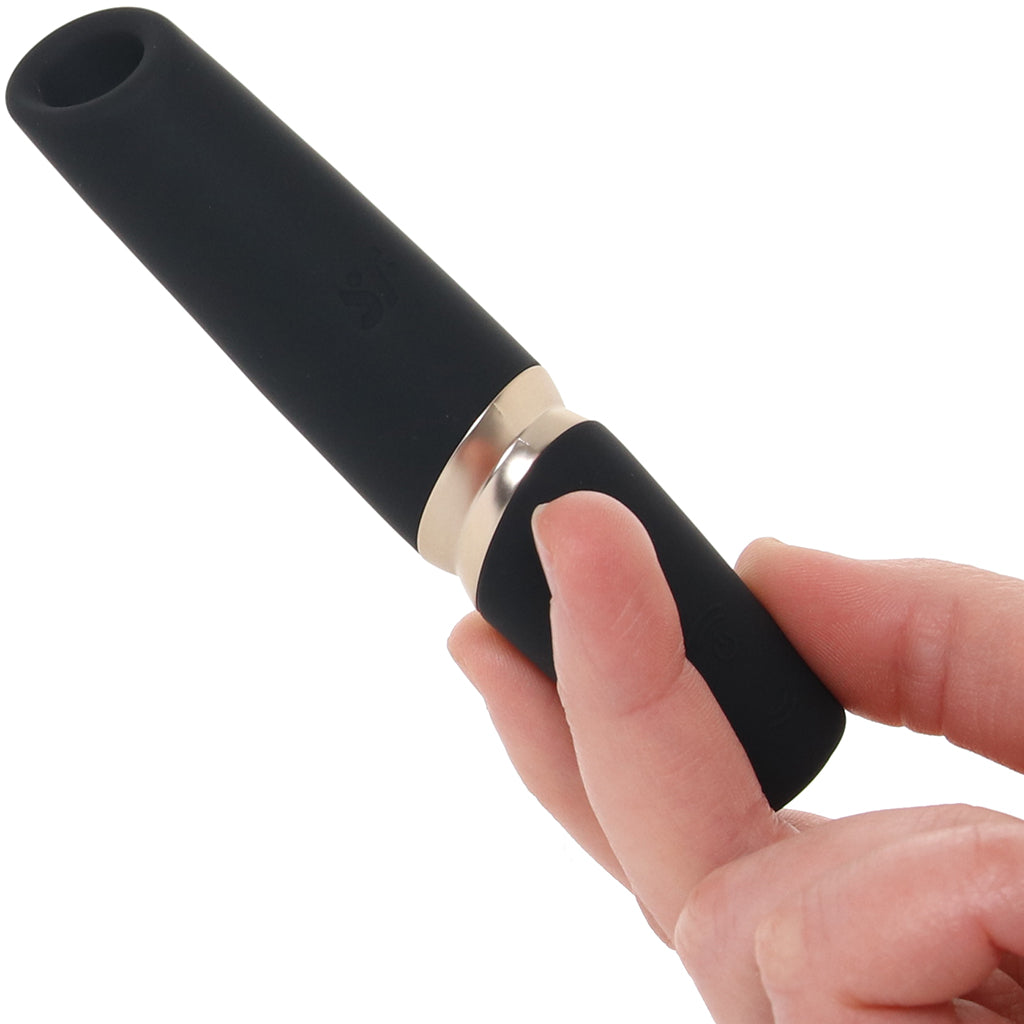 Satisfyer Perfect Kiss Travel Clitoral Stimulator Vibrators > Clitoral Suction & Stimulation - Tophatter Daily Deals