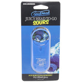 GoodHead Juicy Head Sours Spray To-Go in Blue Raspberry - Tophatter's Adult Sex Toys Online Lubes and Lotions > Flavored Sex Lubes - Tophatter Daily Deals