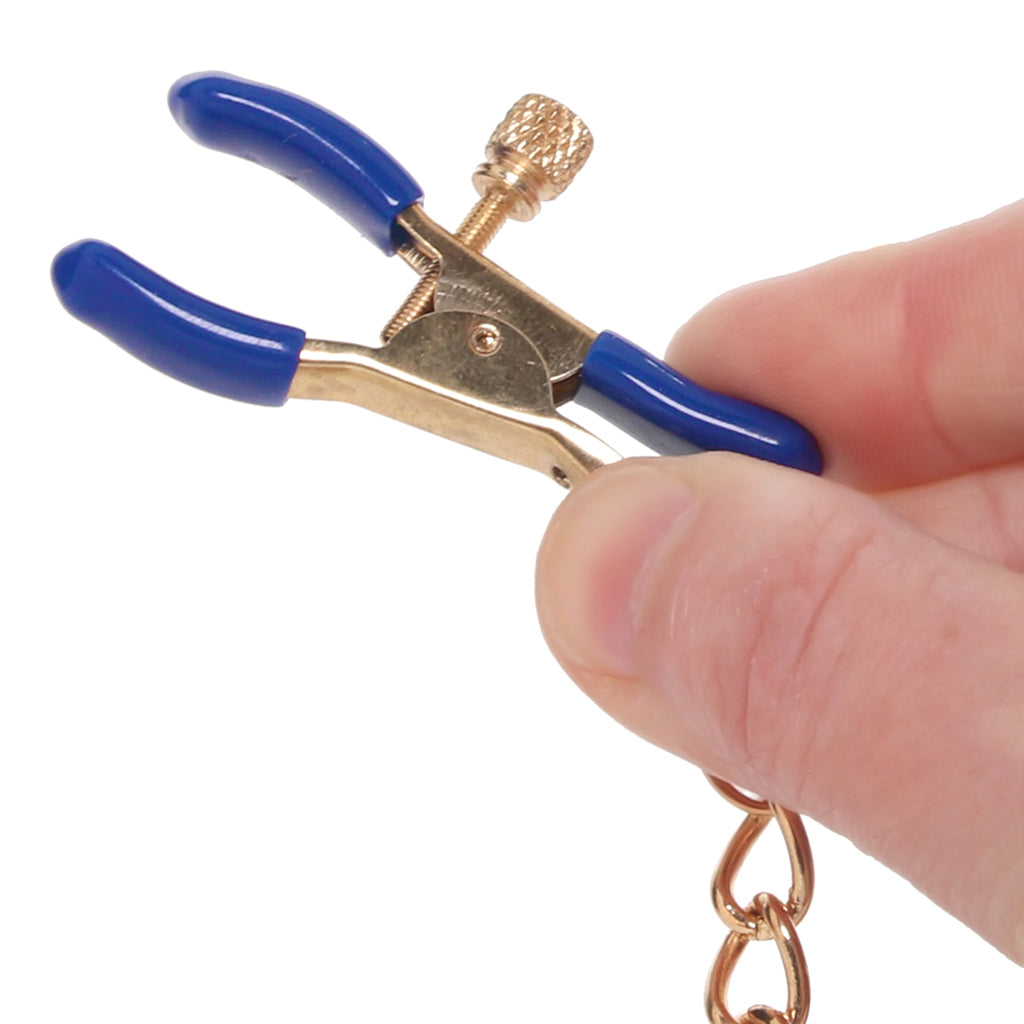 Sex & Mischief Cougar Nipple Clamps Bondage and Fetish > Nipple Stimulators & Clamps - Tophatter Daily Deals