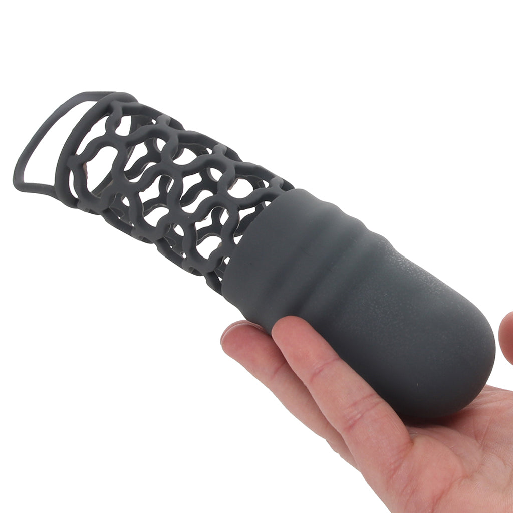 Silicone 2 Inch Extension in Black - Tophatter's Adult Sex Toys Online Male Enhancement > Extenders and Sleeves - Tophatter Daily Deals