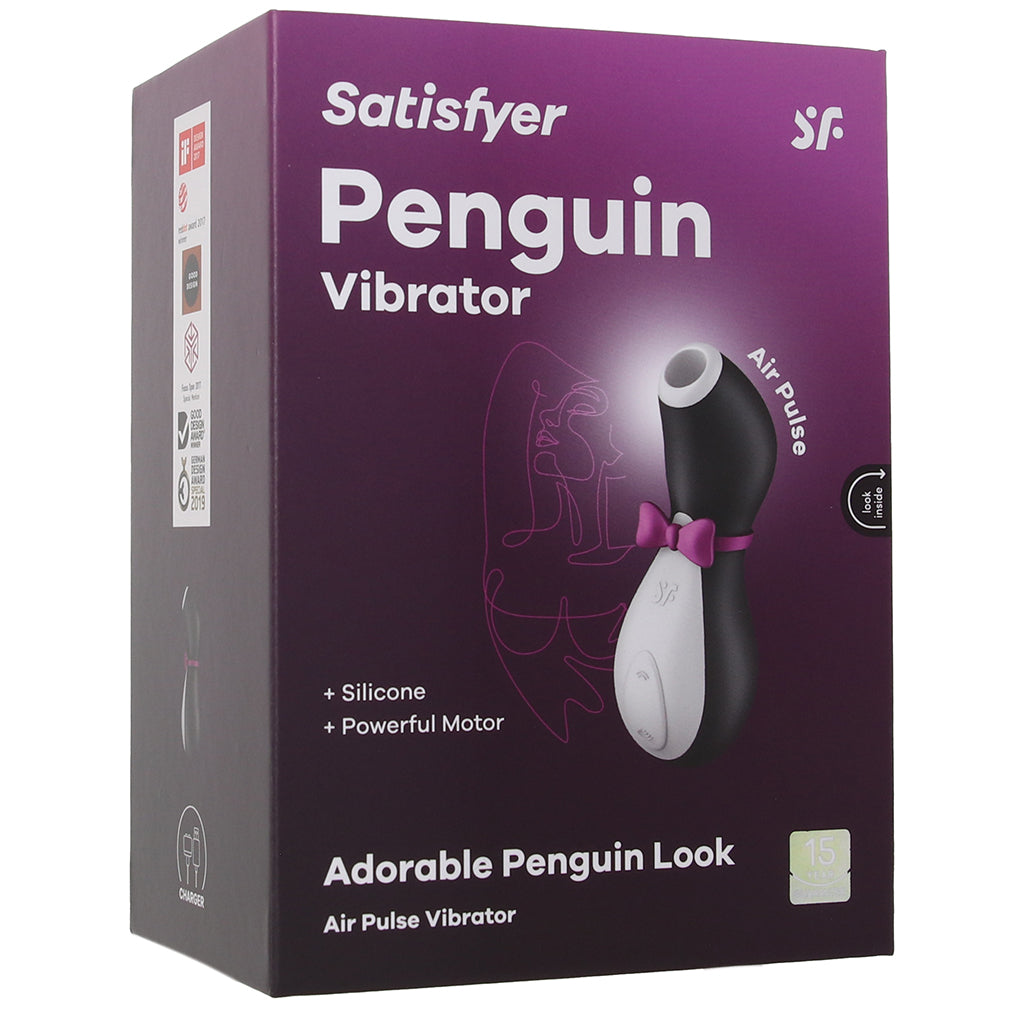 Satisfyer Penguin Air Pulse Stimulator Vibrators > Clitoral Stimulators - Tophatter Daily Deals