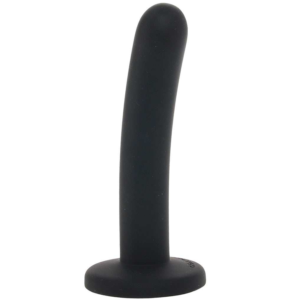 PinkCherry Premium 6 Inch Black Silicone Slim Anal Dildo - Tophatter's Adult Products Dildo Sex Toys > Anal Dildos - Tophatter Daily Deals