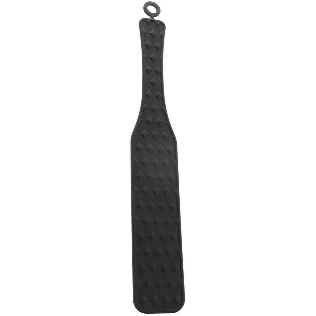 Ouch! Diamond Textured Silicone Paddle - Tophatter's Adult Products Bondage and Fetish > Whips and Crops - Tophatter Daily Deals