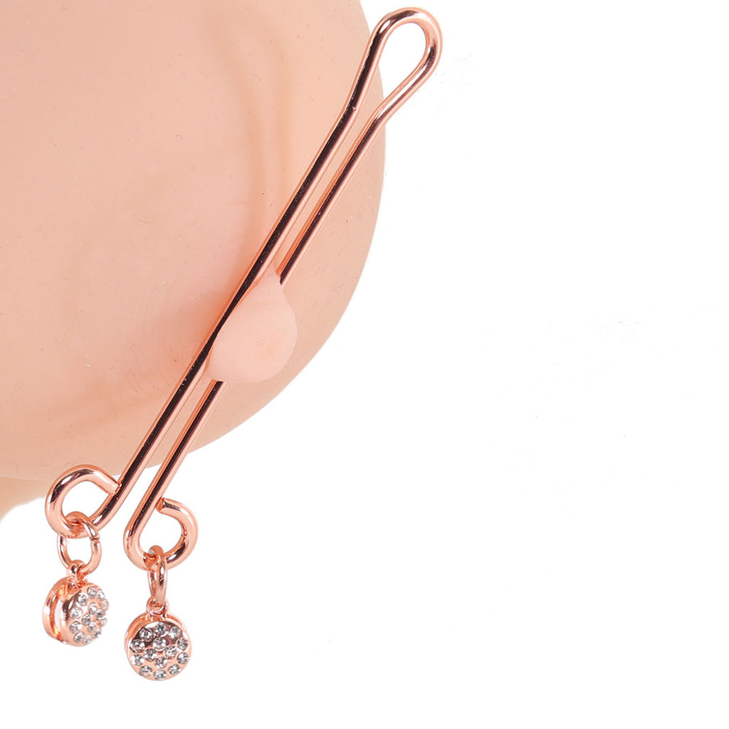 Entice Crystal Intimate Clip Bondage and Fetish > Nipple Stimulators & Clamps - Tophatter Daily Deals