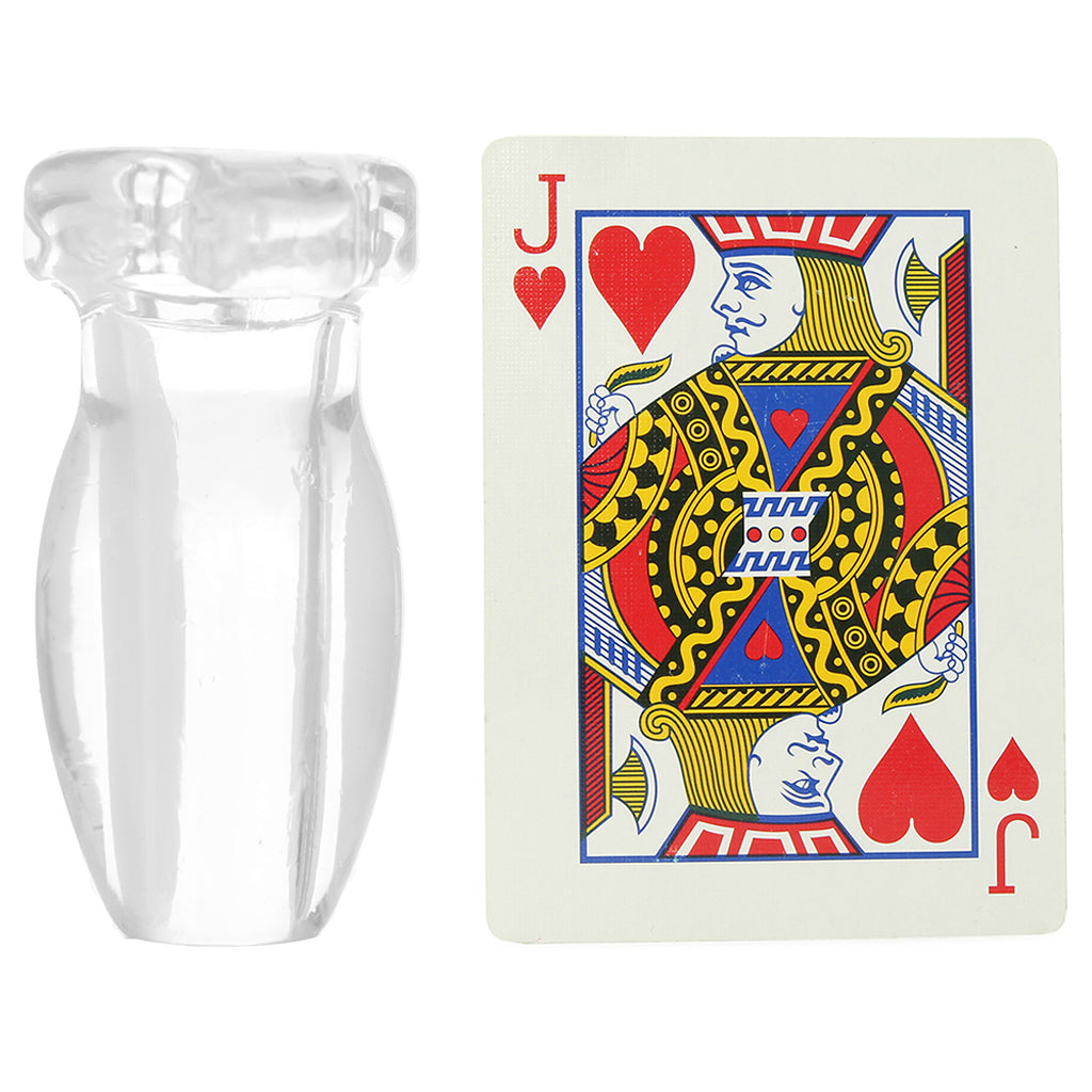 Peephole Clear Hollow Anal Plug - Tophatter's Adult Products Anal Sex Toys > Butt Plugs - Tophatter Daily Deals