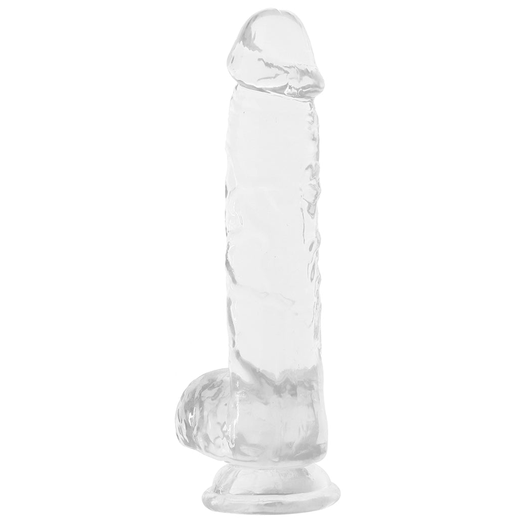 Naturally Yours 6 Inch Crystalline Dildo in Clear - Tophatter's Adult Products Dildo Sex Toys > Realistic Dildos - Tophatter Daily Deals