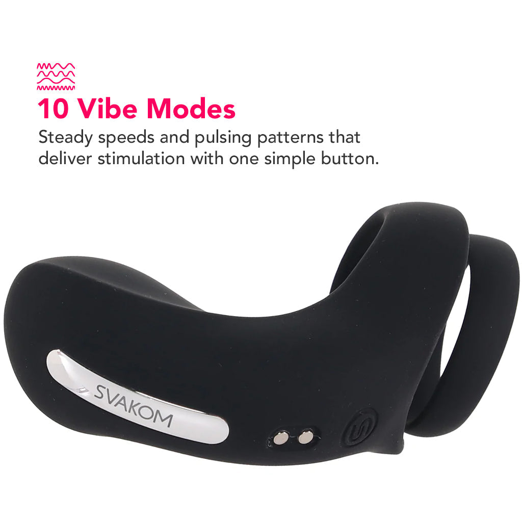 Benedict Double Ring Perineum Stimulator Cock Rings - Tophatter Daily Deals