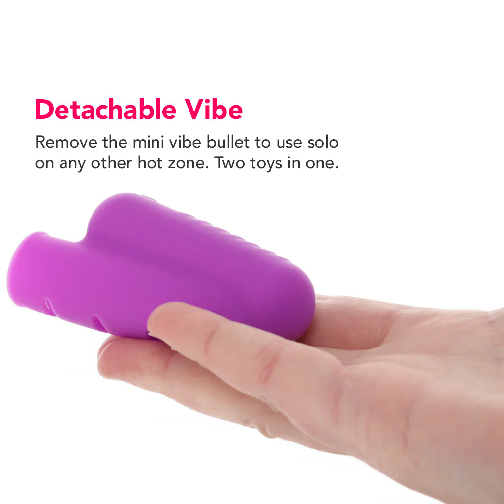 Shane's World Finger Banger Vibe in Purple - Tophatter's Adult Sex Toys Online Vibrators > Finger Vibrators - Tophatter Daily Deals
